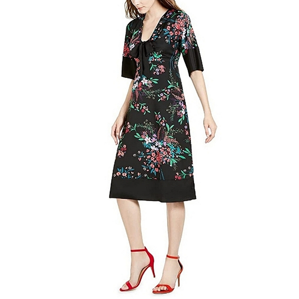 Trina Turk Floral midi dress